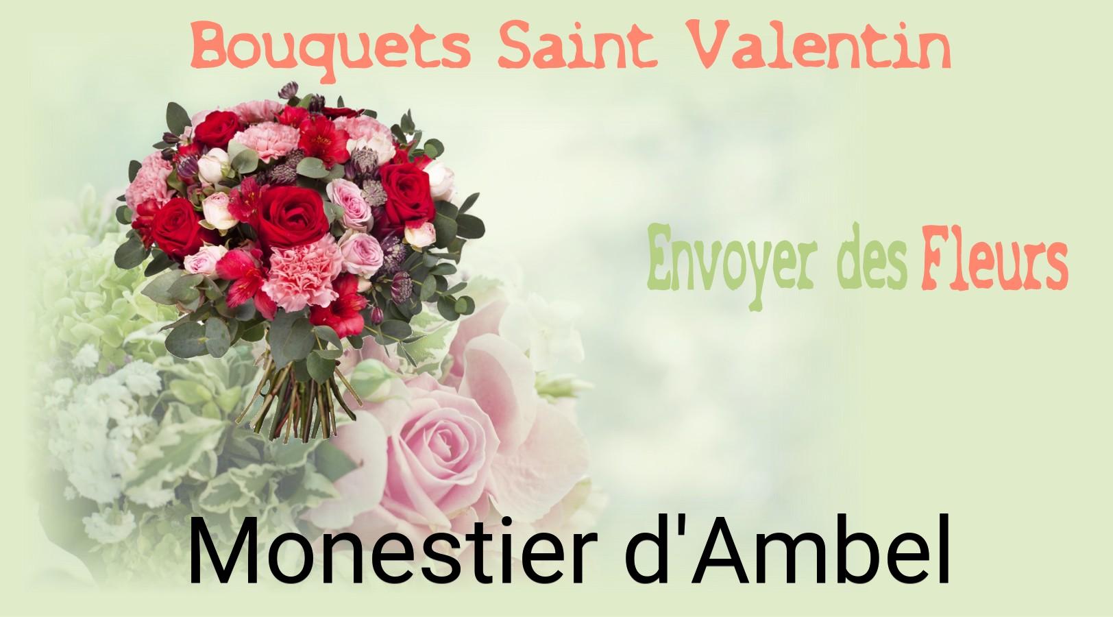 Roses de Saint-Valentin livrées à Monestier-d'Ambel