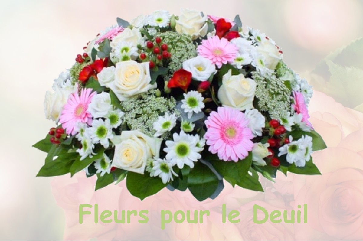 fleurs deuil MONESTIER-D-AMBEL